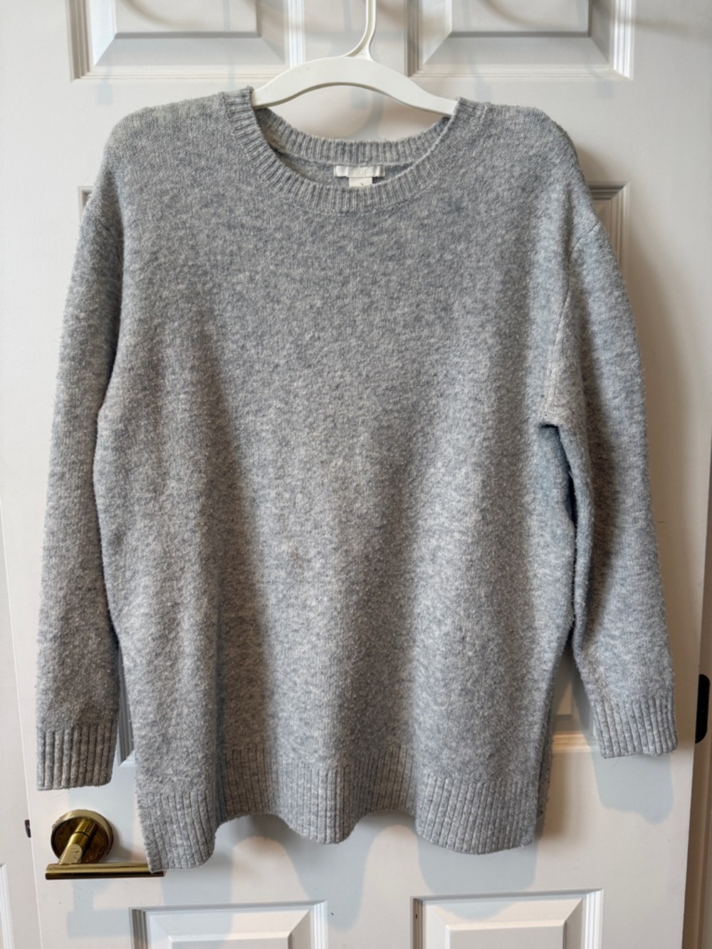 H&M Light Gray Crewneck Sweater